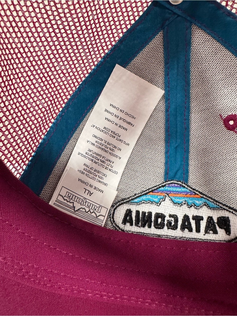 Patagonia Trucker Hat - Deep Pink - Picture 5 of 5